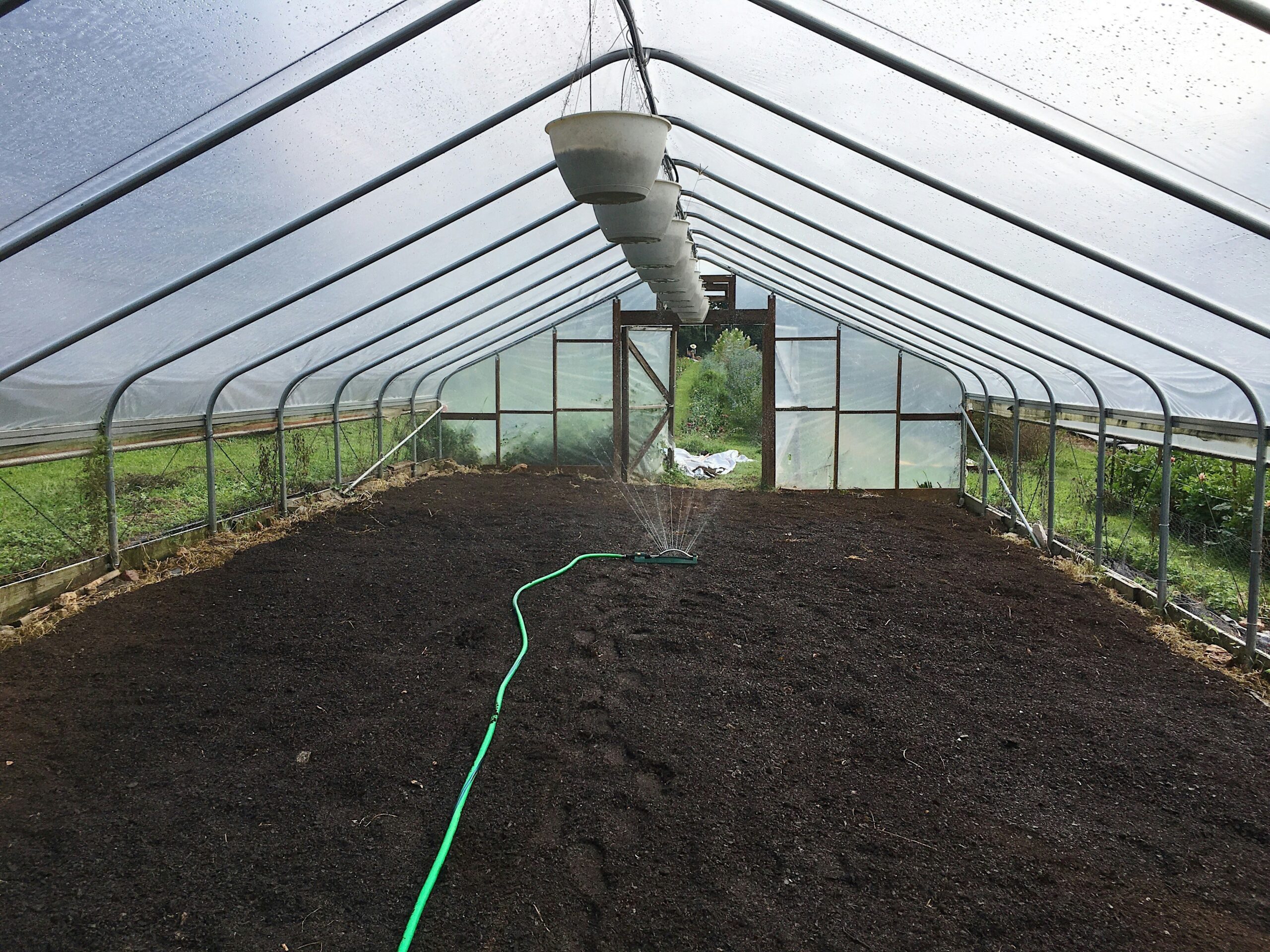 Revitalizing Hoop House Soils: Leaching Salts