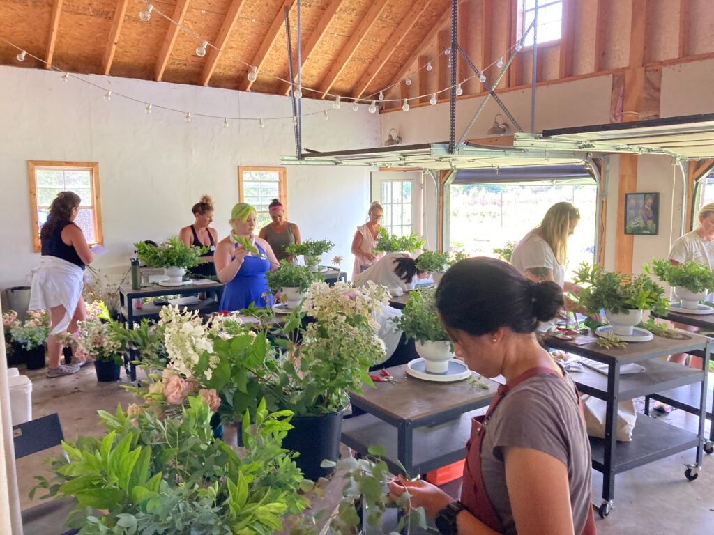 Floral Cohorts at Love 'n Fresh Flowers in Philadelphia